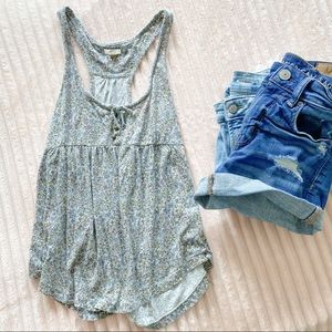 American Eagle floral tank